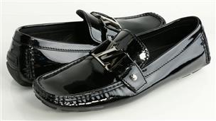 Louis Vuitton Patent Monte Carlo Loafers Good
